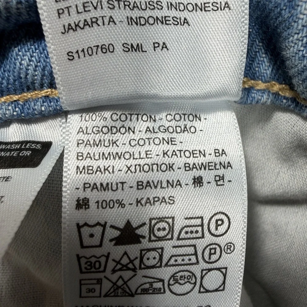 Levi's 94 Baggy Cargo Jeans Women's 28 (29x29.5)‎ Y2K Streetwear Utility Grunge